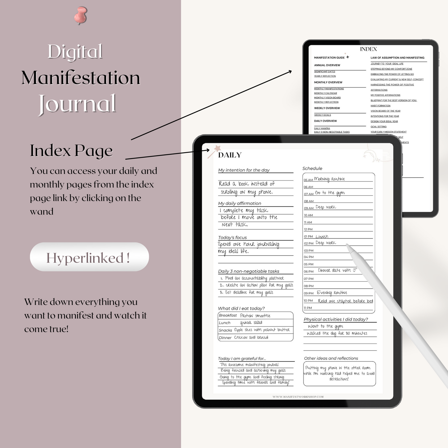 Digital Manifestation Journal - Law of Assumption