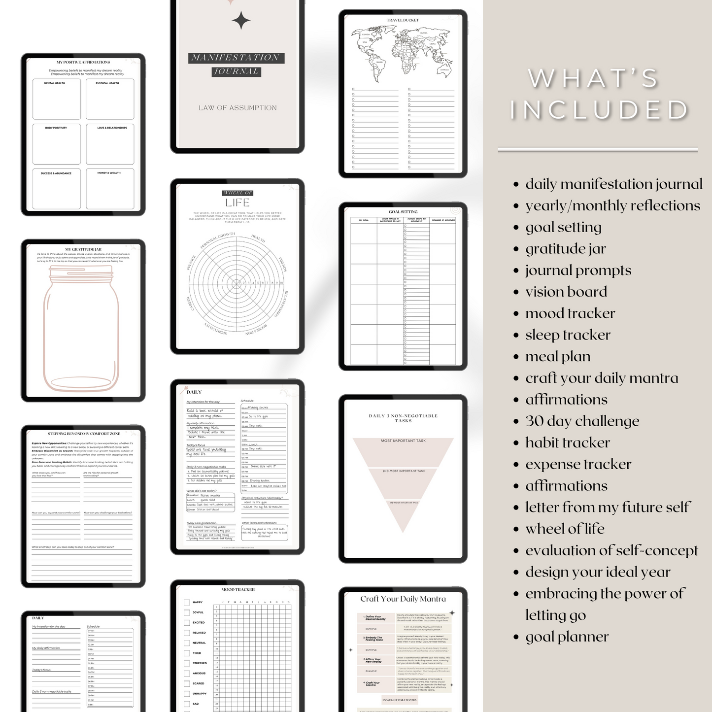 Digital Manifestation Journal - Law of Assumption