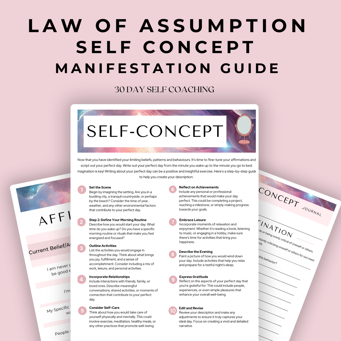 Law of Assumption Workbook For Self Concept